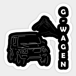 Mercedes G-Wagen Design - King off road Sticker